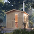 Gartensauna mit Holzofen Gartensauna mit Holzofen