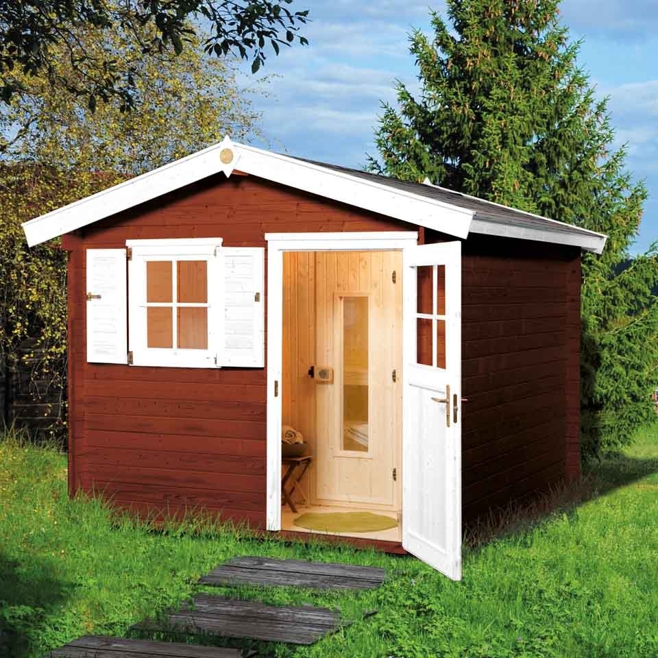 Satteldach Saunahaus