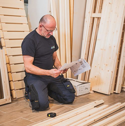 Wie baue ich eine Sauna?