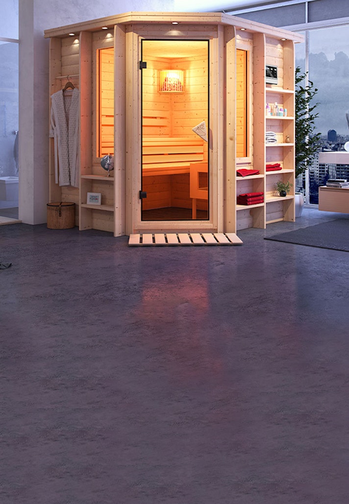 Die eigene Sauna daheim - Lebensqualität pur! Sliderbild