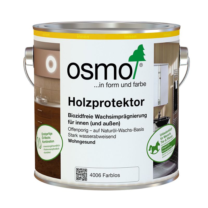osmo Holzprotektor - Behandlung