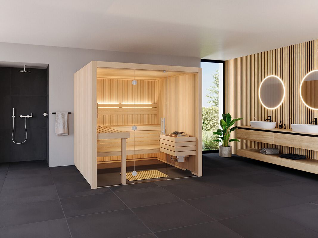 Infraworld Sauna Gracil 210 - 75 mm Elementsauna