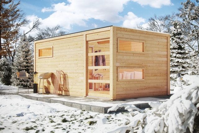 Wer nicht nur bei schönem Wetter die Sauna besuchen möchte, sollte über einen befestigten Gartenweg nachdenken