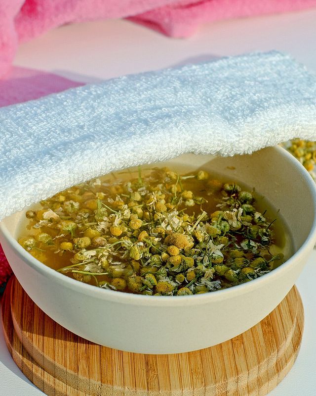 Dampfbad zum Beispiel bei Erkältungen
