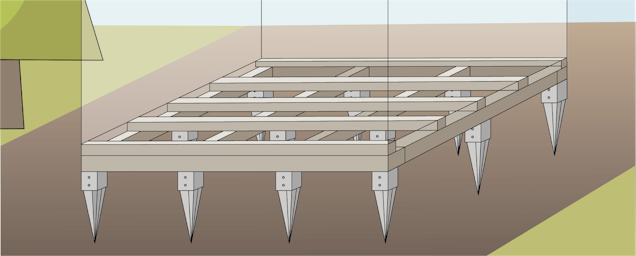 Pfahlfundament