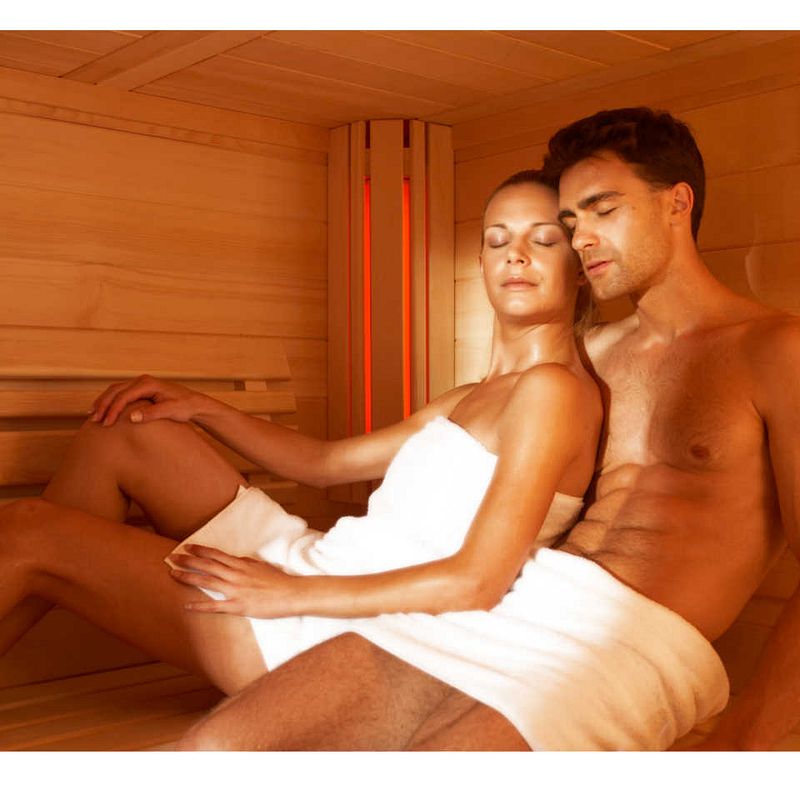 Infraworld Sauna Panorama Complete Fichte