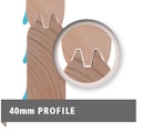 Vorschaubild Karibu Saunahaus Mainburg 3 mit Vorraum - 38 mm inkl. gratis Saunaofen im Wert von 599,99 €