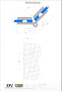 Vorschaubild Infraworld Gewerbliches Doppel-Türband für 135° Einbau (1 Stück)