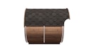 Vorschaubild Weka Design Oval Saunahaus Keila mit Thermoholz - 28/42 mm