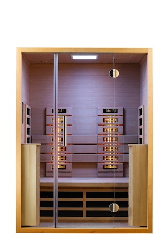 VITALhome Frontstrahler-Set für Infrarotkabinen Sunlight 120 & 140, 2x 400 Watt