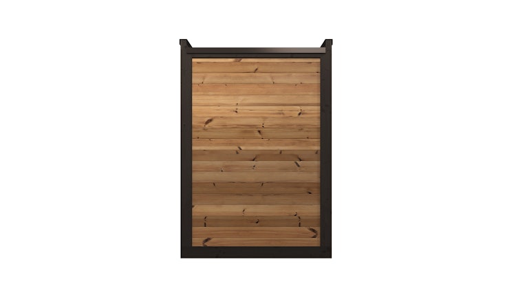 Weka Design Saunahaus Viira 1 mit Thermoholz - 40 mm