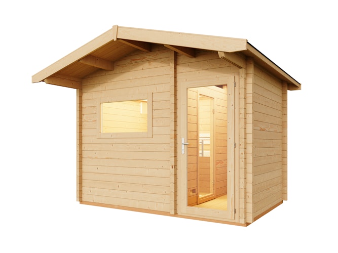 Infraworld Gartensauna Terra 3 - 70 mm