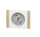 Vorschaubild Infraworld Klimamesser mit Glas-Holzrahmen in Espe