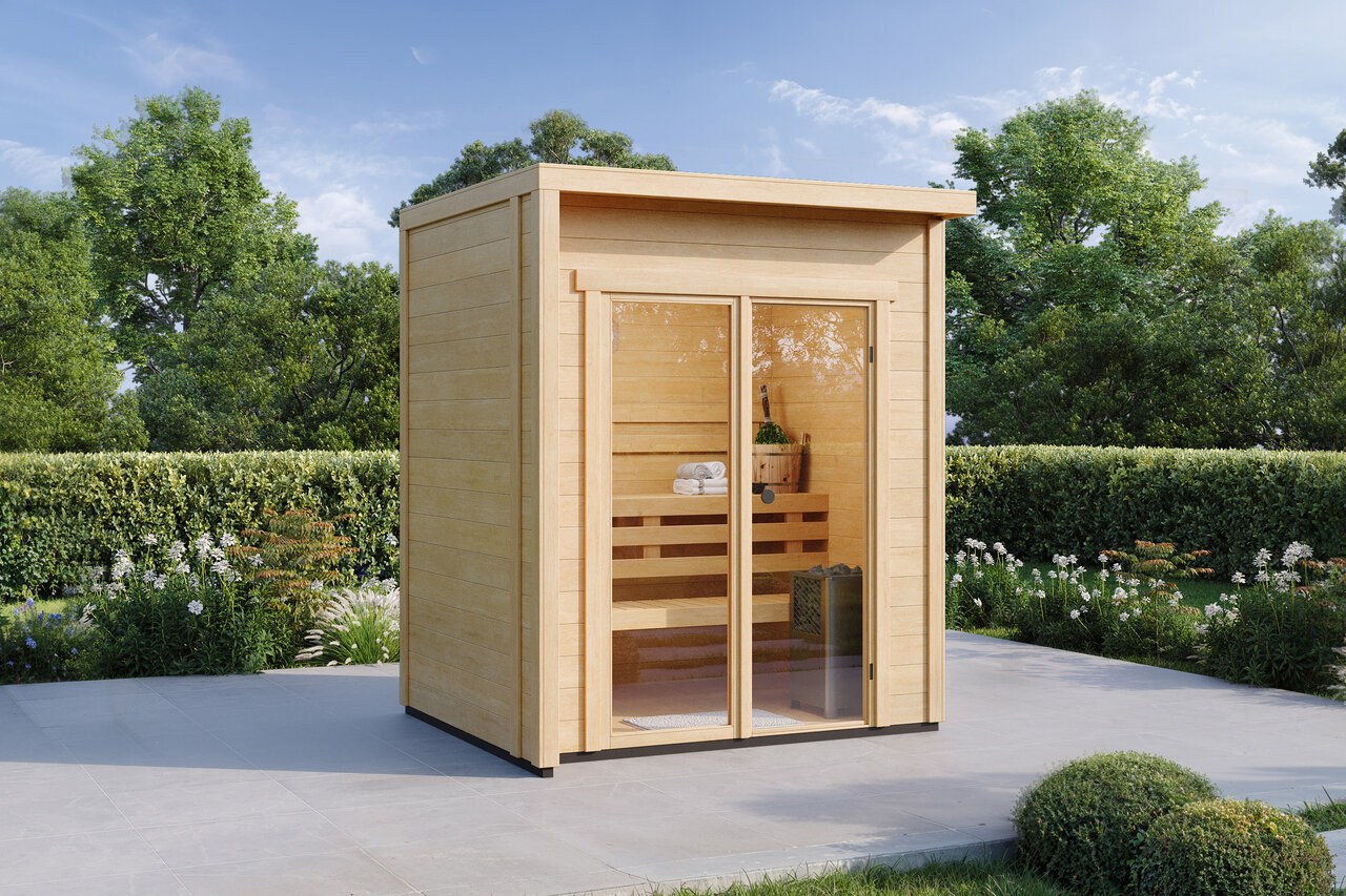 Wolff Finnhaus Saunahaus Viladis 2116 - 44 mm
