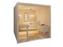 Vorschaubild Infraworld Sauna Gracil Complete 210 - 75 mm Multifunktionssauna inkl. 5-teiligem gratis Zubehörset