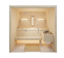 Vorschaubild Infraworld Sauna Gracil Complete 140 - 75 mm Multifunktionssauna inkl. 5-teiligem gratis Zubehörset