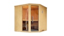 Vorschaubild Weka Elementsauna Varberg 3 - 68 mm Sparset 2 inkl. 7,5 kW Bioaktiv-Ofen mit Steuergerät