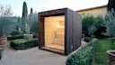Vorschaubild Weka Design Saunahaus Luua Cube mit Thermoholz - 175 mm (Lieferung vormontiert)
