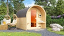 Vorschaubild Karibu Gartensauna/Saunafass Fasshaus 2 inkl. gratis Saunaofen im Wert von 599,99 €