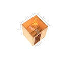 Vorschaubild Karibu Woodfeeling Sauna Sandra - 38 mm Massivholz Aktionssauna inkl. gratis Saunaofen im Wert von 599,99 €