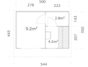 Vorschaubild PRE:GA Black Forest Grand Sauna mit Vorraum 16,2 m²