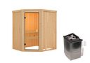 Vorschaubild Karibu Woodfeeling Sauna Faurin - 68 mm Aktionssauna inkl. gratis Zubehörpaket im Wert von 126,96€