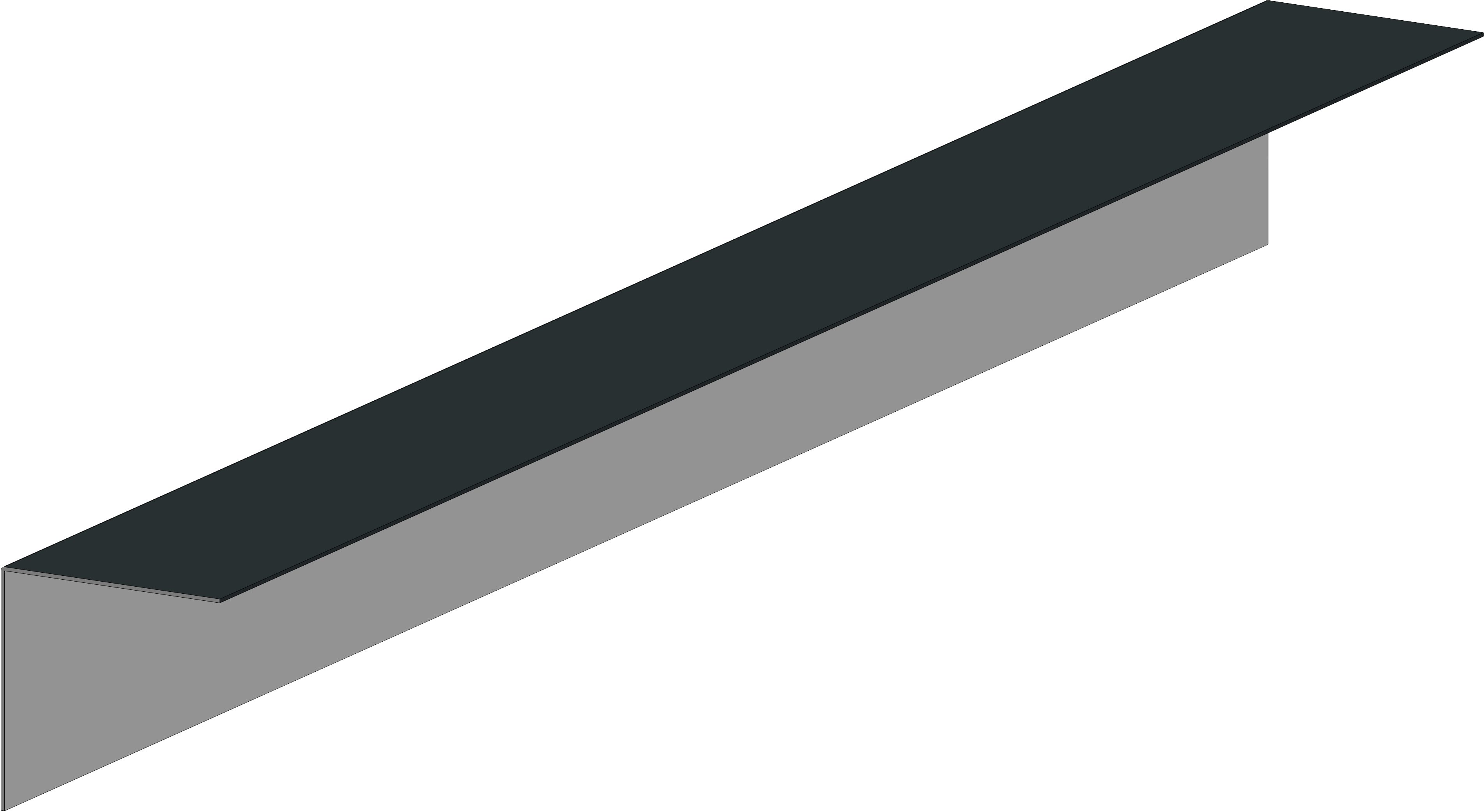 Eckwinkel für Gartenhausblenden 