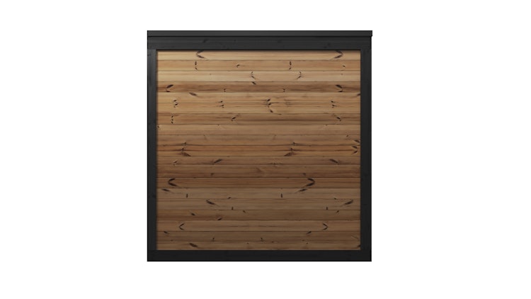 Weka Design Saunahaus Viira 2 mit Thermoholz - 40 mm
