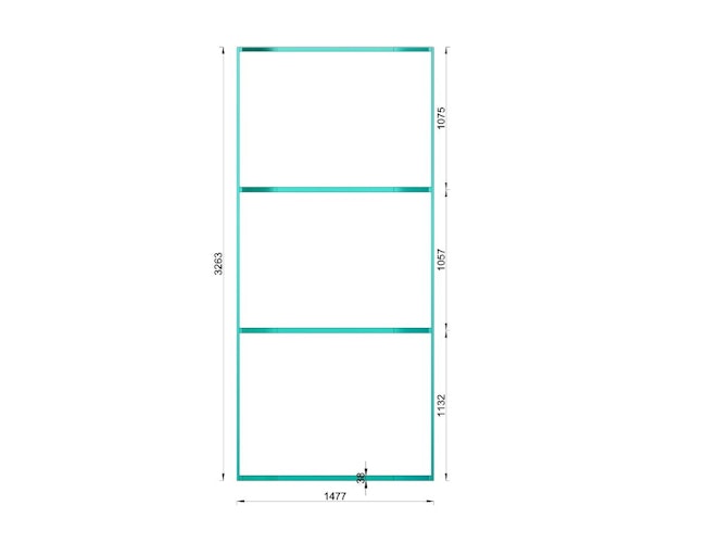 Karibu Saunahaus Fasssauna Quadro 3 - 38 mm inkl. 5-teiligem Gratis-Zubehörpaket im Wert von 100 €