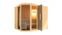 Vorschaubild Weka Element-Designsauna Sara 2 Sparset inkl. Ofen - 68 mm - "Alles dabei"