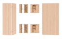 Vorschaubild Bertilo Sauna Model 3 Large white - 58 mm