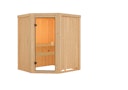 Vorschaubild Karibu Woodfeeling Sauna Faurin - 68 mm Aktionssauna inkl. gratis Saunaofen im Wert von 599,99 €