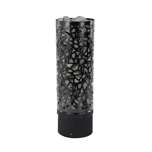 Infraworld Finnischer Saunaofen Atlas Round Black