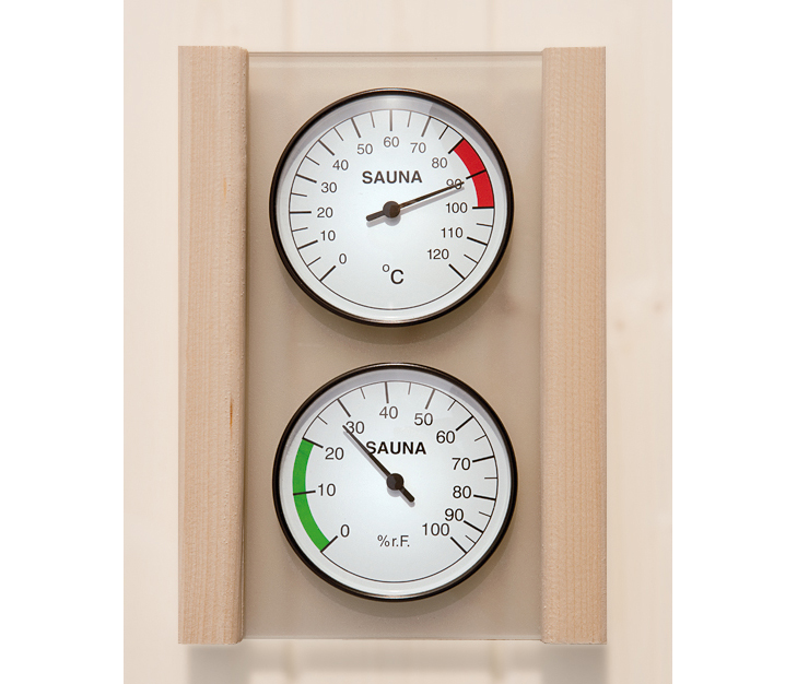 Weka Set Hygrometer und Thermometer