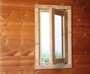 Vorschaubild Wolff Finnhaus Saunahaus Steen in Ovalform inkl. schwarzen Dachschindeln