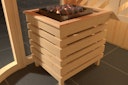 Vorschaubild Weka Element-Designsauna Sara 2 Sparset inkl. Ofen - 68 mm - "Alles dabei"