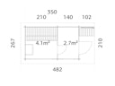 Vorschaubild Palmako Saunahaus Sanna 6,8 m²