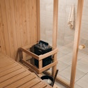 Vorschaubild Bertilo Sauna Model 2 Medium white - 58 mm