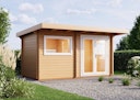 Vorschaubild Infraworld Gartensauna Bella 3 - 70 mm