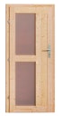 Vorschaubild Karibu Saunahaus Skrollan 3 mit Vorraum naturbelassen (Rechteckfenster) inkl. gratis Saunaofen im Wert von 599,99 €