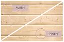 Vorschaubild Karibu Sauna Valida  (Eckeinstieg) - 38 mm Massivholz Aktionssauna 230 Volt Plug & Play