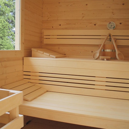 Infraworld Gartensauna Terra 3 - 70 mm