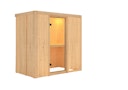 Vorschaubild Karibu Sauna Variado mit Fronteinstieg 68 mm inkl. gratis Saunaofen im Wert von 599,99 €
