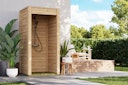Vorschaubild Karibu Outdoordusche Gartendusche naturbelassen - 28 mm
