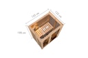 Vorschaubild Karibu Sauna Indira 1 - 68 mm Systemsauna - 230 Volt Plug & Play Aktionsangebot