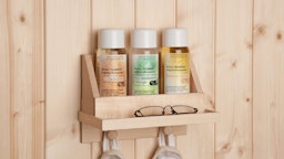 Weka Sauna-Aufguss-Konzentrat-Set inkl. WandregalZubehörbild