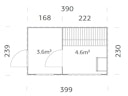 Vorschaubild PRE:GA Black Forest Classic Sauna mit Vorraum 8,2 m²