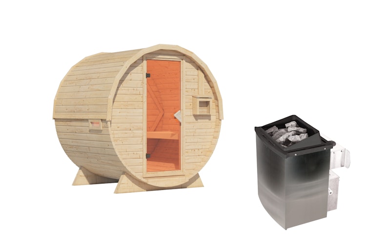 Karibu Saunahaus Fasssauna 1 - 38 mm