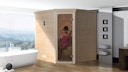 Vorschaubild Weka Premium Massivholzsauna Turku 1 Sparset 1 inkl. 7,5 kW Ofen und Leuchtenset - 45 mm - "Alles dabei"