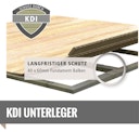 Vorschaubild Karibu Gartensauna Pultdach Saunahaus Skrollan 1 mit Vorraum terragrau inkl. gratis Saunaofen im Wert von 599,99 €